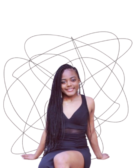 My Photo with Abstract Background